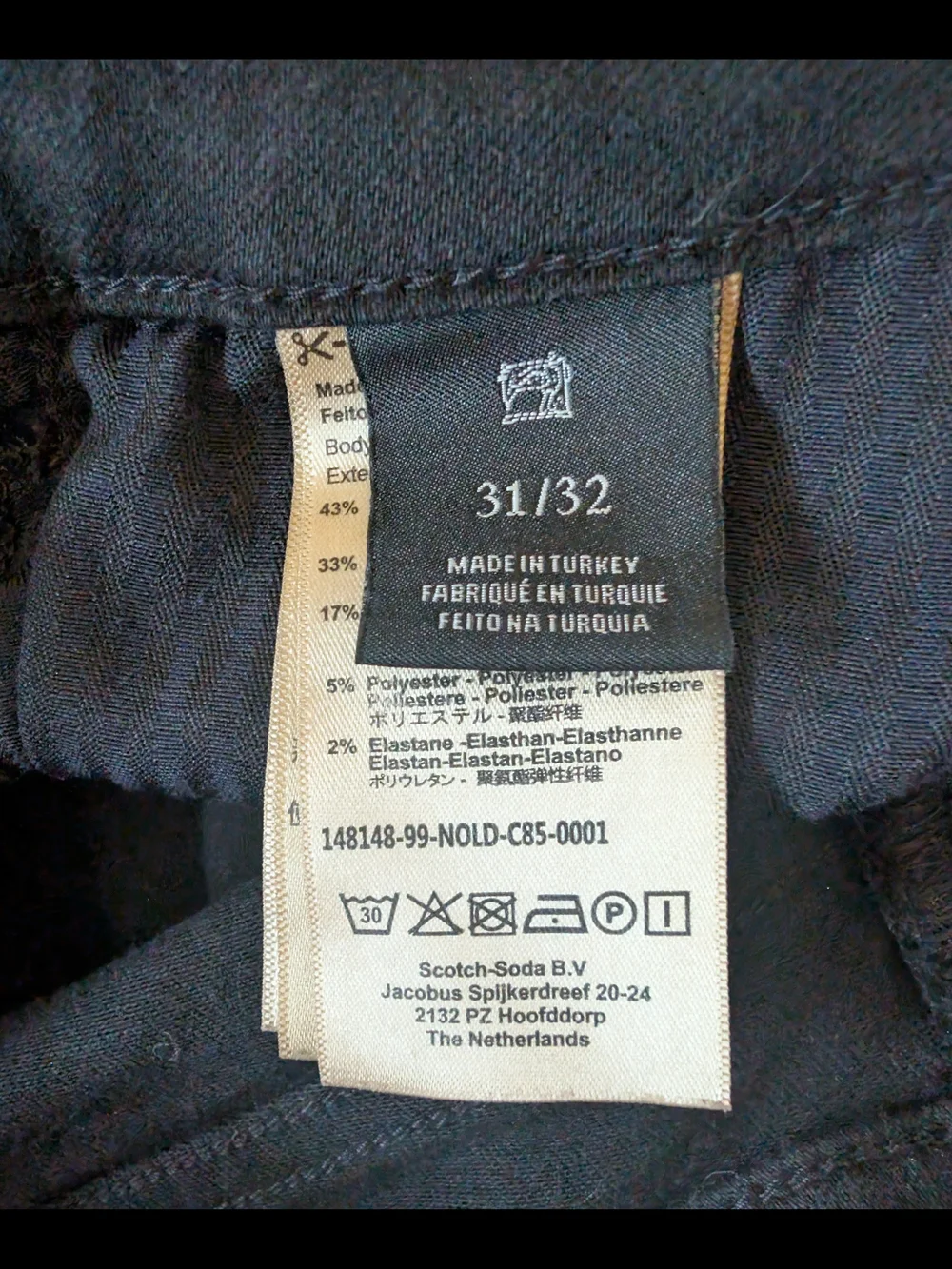Scotch & Soda Women’s Skinny Jeans in Black 31